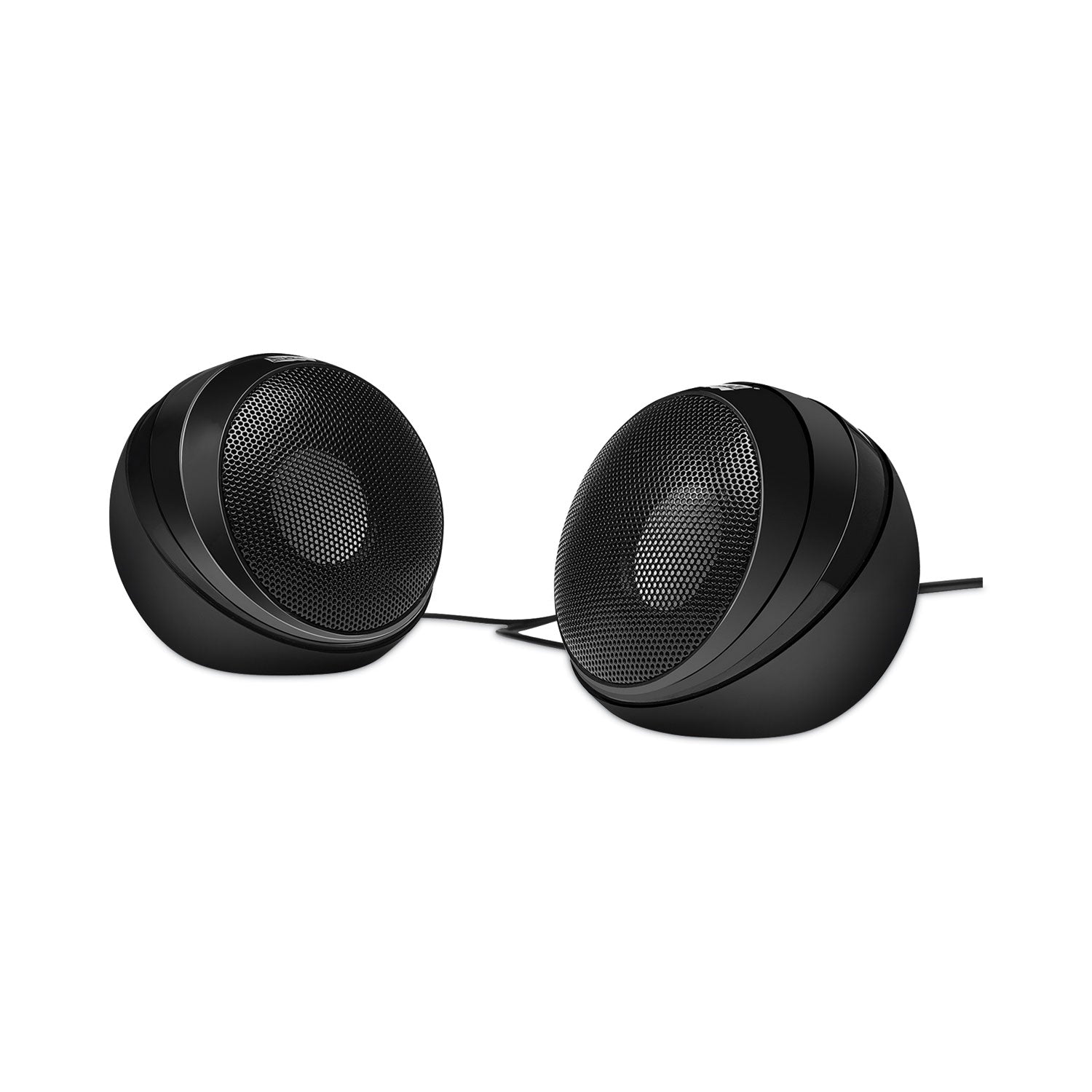 Adesso Xtream S4 High-Performance Desktop Computer Speakers - Premium Sound Quality for PC, Laptop, Gaming & Music - Compact Black Design for Home Office & Workspace