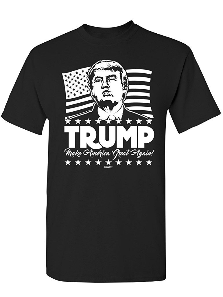 Trump Make America Great Again T-Shirt for Men - Patriotic MAGA Tee - Perfect for Political Rallies & 4th of July Celebrations
