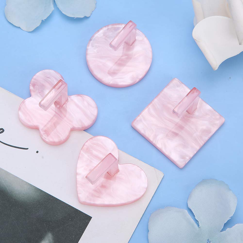 Professional Nail Tip Holder & Practice Stand for Nail Art - Safe Salon Display with Edge Polishing (Pink) | Perfect for Nail Technicians, DIY Manicures & Salon Training | Ideal for Home Use, Nail Art Practice & Professional Salon Displays