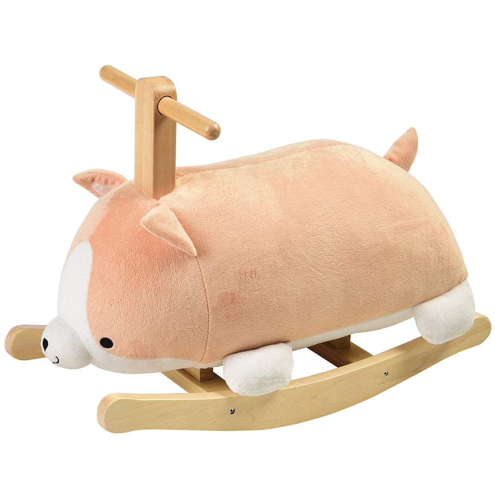 Corgi Dog Rocker - Fun and Safe Pet Toy for Small Dogs - Perfect for Indoor Play, Training, and Relaxation