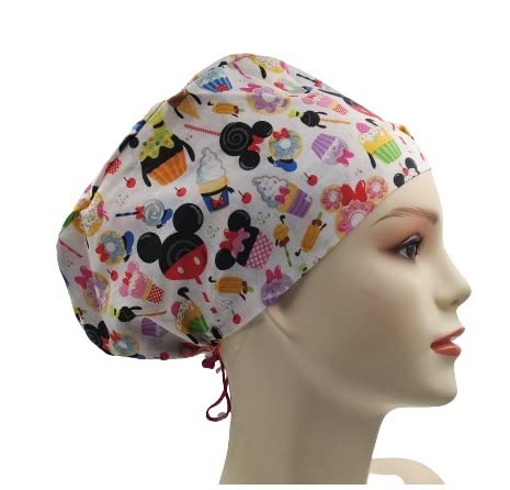 Adjustable Euro Work Cap for Women - Stylish & Comfortable Snacks Candy Design | Perfect for Outdoor Work, Hiking & Casual Wear