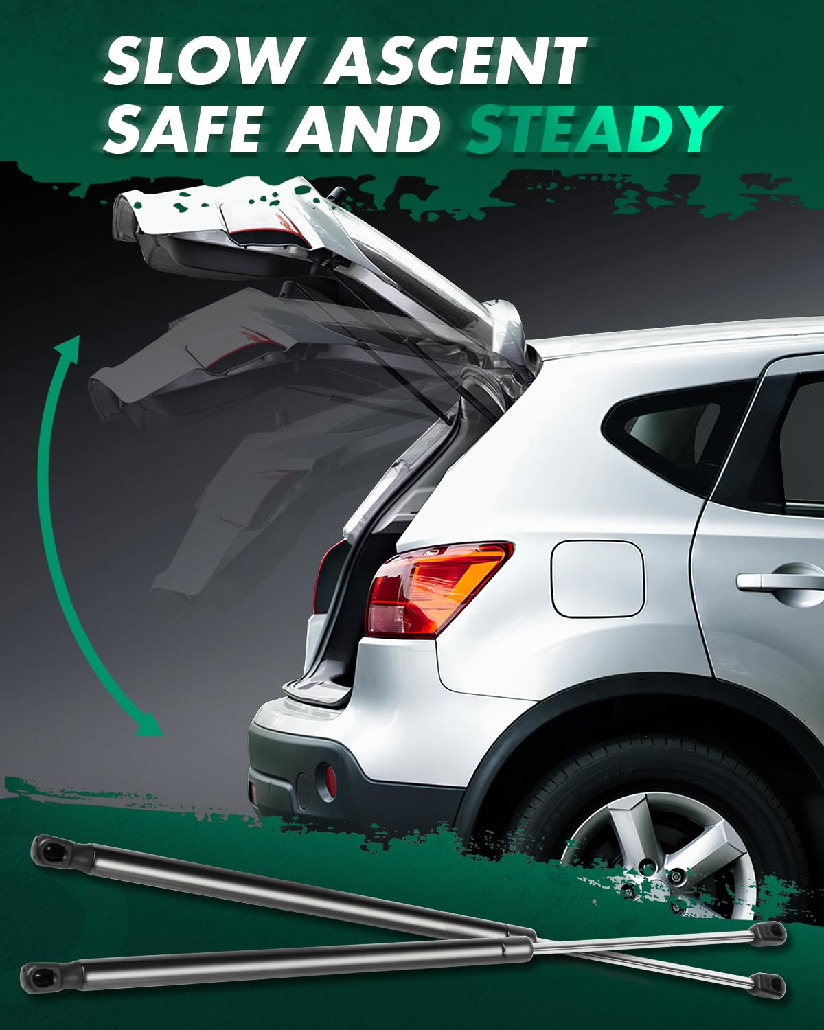 SCITOO Liftgate Lift Supports Replacement Struts Gas Springs Shocks for Acura RDX 3.5L 2013-2017 - Heavy Duty Trunk Hatchback Lift Assist for Easy Loading & Unloading