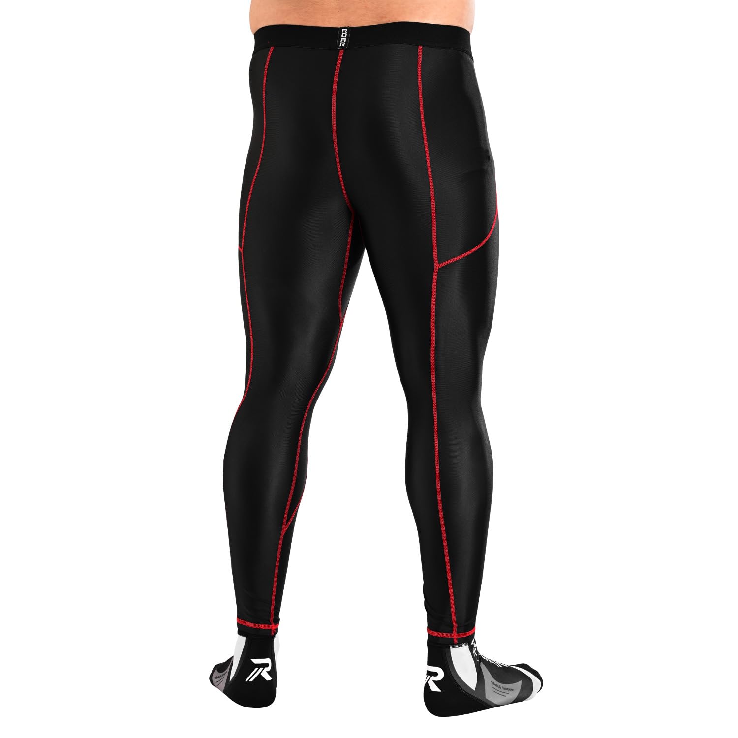 Roar MMA Compression Pants for Men & Women - High Performance Gym Workout Tights with Moisture Wicking & 4-Way Stretch - Ideal for MMA Training, Running, Yoga & Fitness Exercises