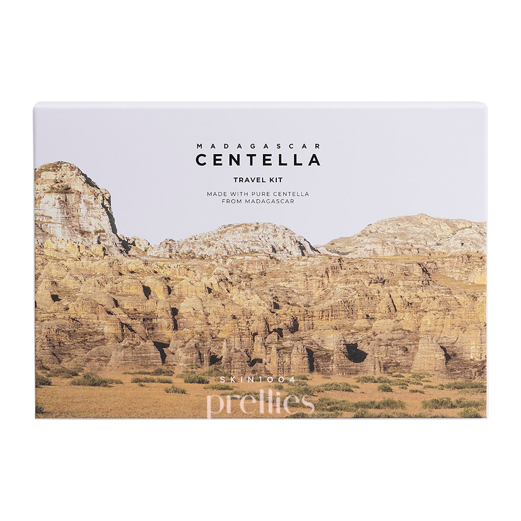 SKIN1004 Madagascar Centella Travel Kit - Soothing Facial Care Set for Sensitive Skin | Perfect for Travel, On-the-Go Skincare Routine & Post-Flight Skin Recovery