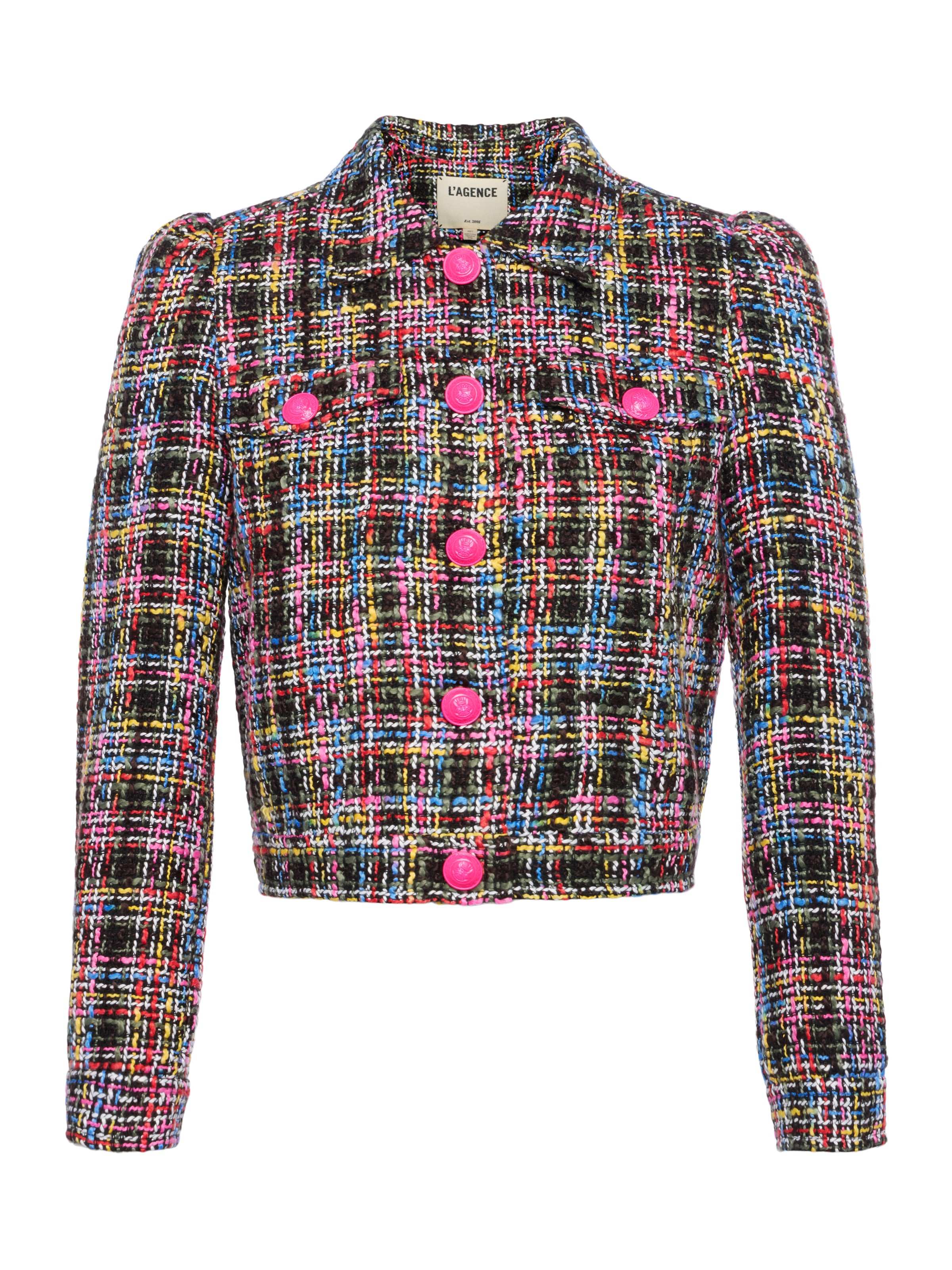Kasey Women's Tweed Jacket - Classic Elegant Blazer for Office, Business, and Casual Wear | Perfect for Work, Parties, and Daily Outfits