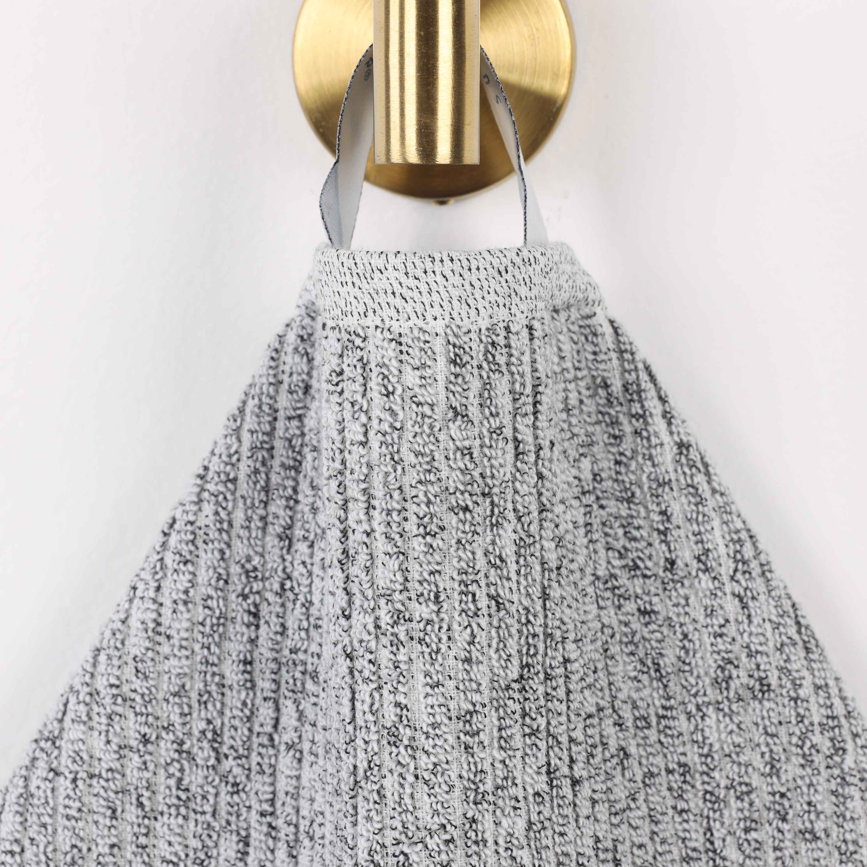 Soft & Absorbent Destin Cotton Blend Ribbed Bath Towels - Set of 2 Large Bath Sheets for Spa, Beach & Luxury Bathroom