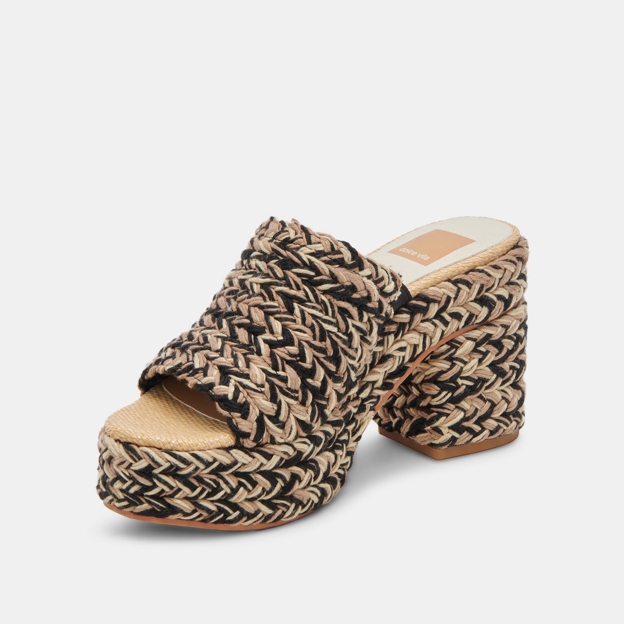 Elegant Black Woven Heels for Women - Stylish High Heel Shoes for Parties, Weddings & Evening Events