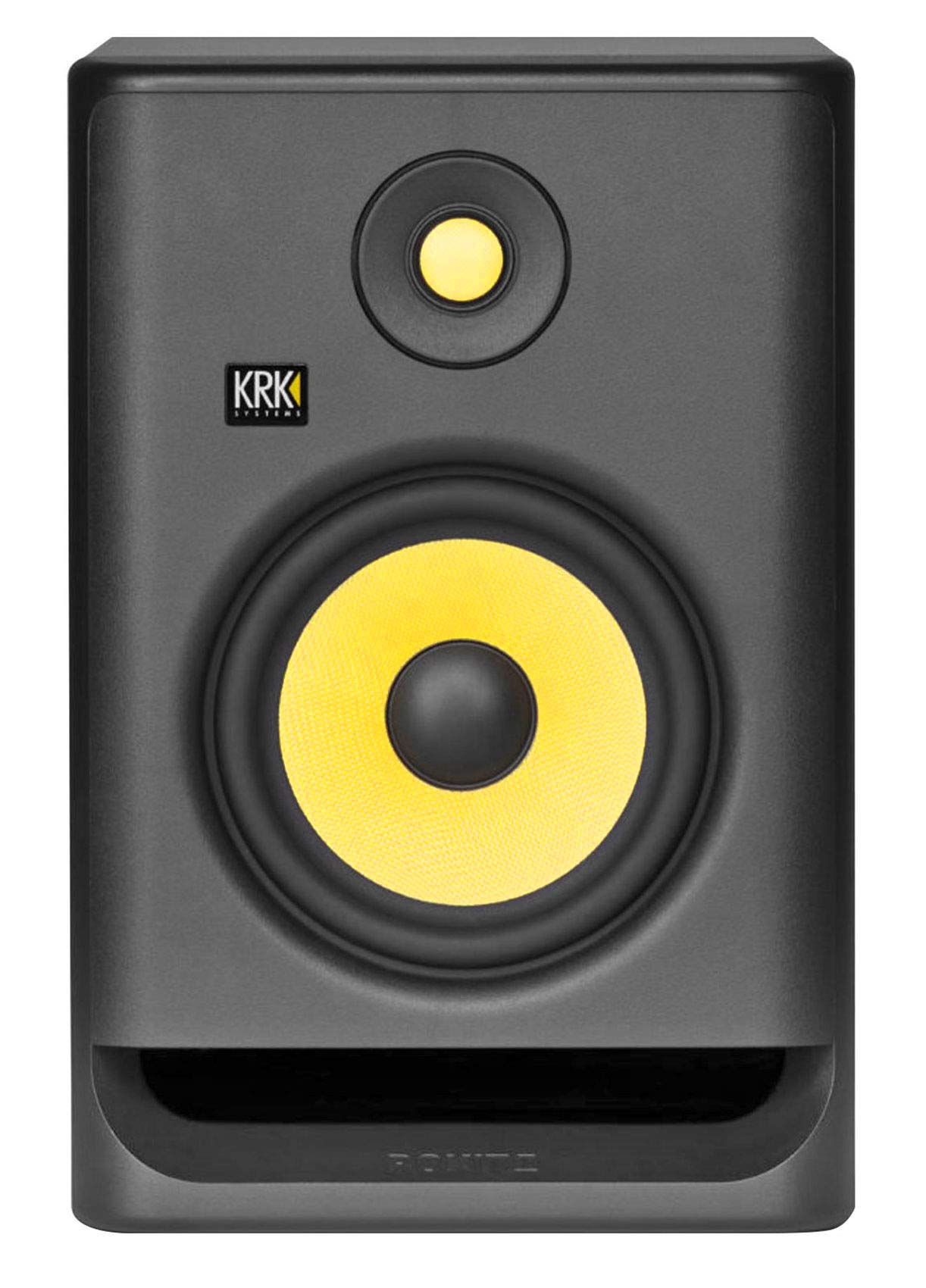 KRK RP7-G4 Rokit 7 Generation 4 Powered Studio Monitor (Black) - Professional Studio Monitors for Music Production, Recording & Mixing