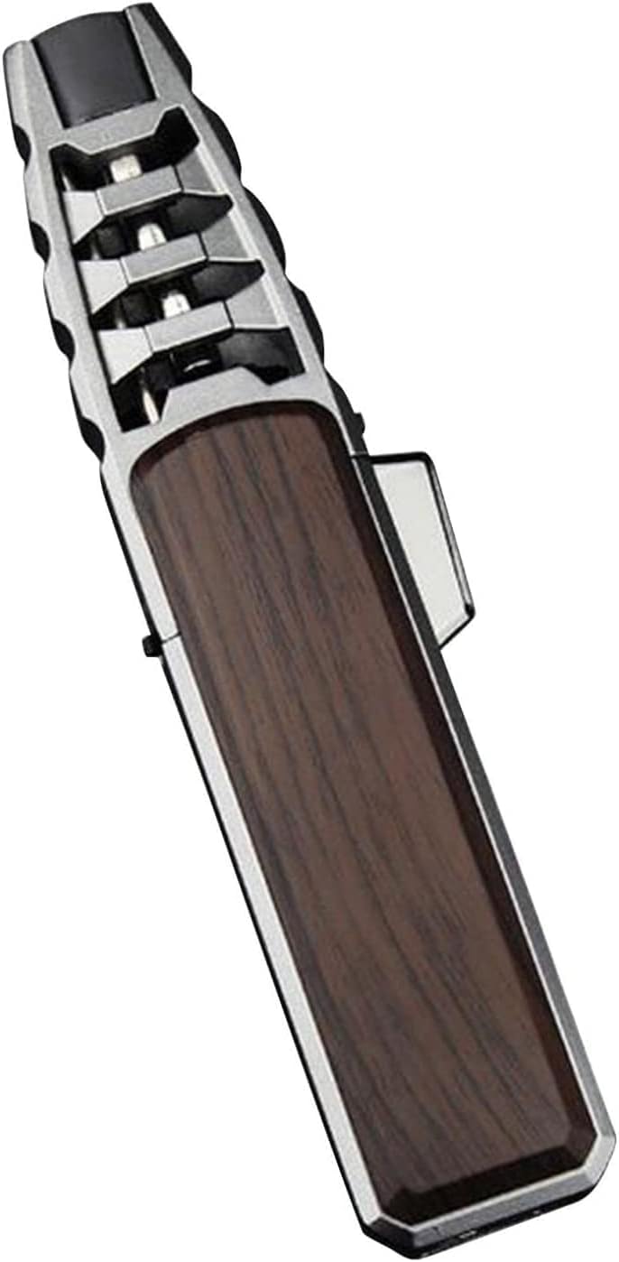 Butane Torch Lighter - Windproof Blue Flame for BBQ & Baking