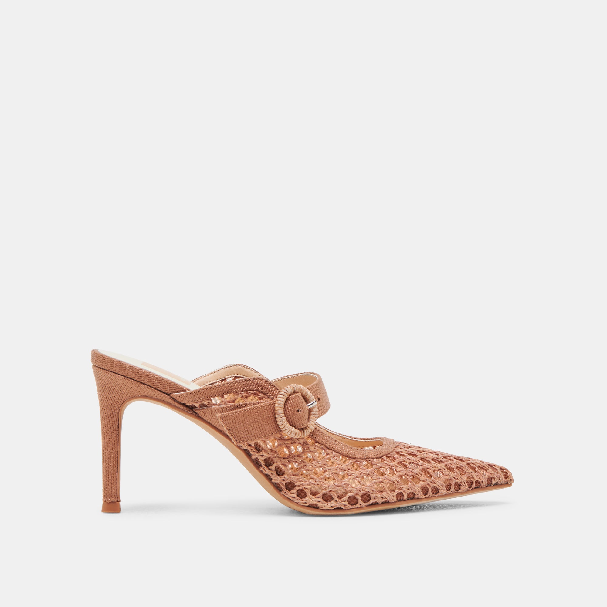 Keekee Women's Woven Raffia Saddle Heels - Comfortable Summer Wedge Sandals for Beach, Wedding & Casual Outings