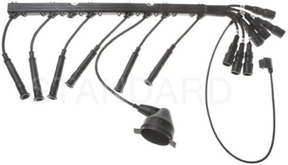 Standard Motor Products 9655 Ignition Wire Set - High Performance Spark Plug Wires for Ford, Chevy, Dodge - Perfect for Engine Tune-Ups & Performance Upgrades