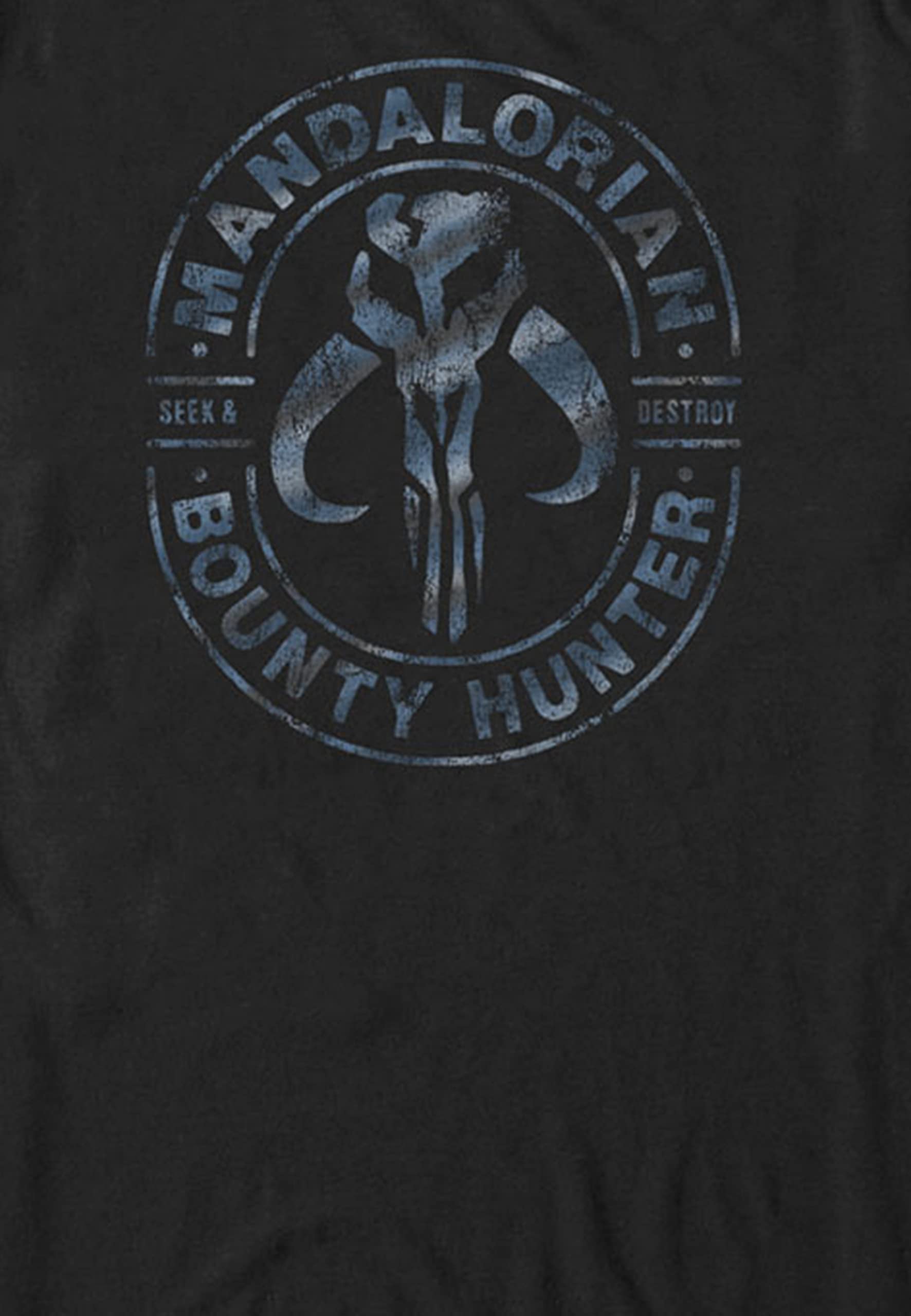 STAR WARS The Mandalorian Gun for Hire Men's Graphic T-Shirt | Official Licensed Merchandise | Perfect for Cosplay, Conventions & Star Wars Fans