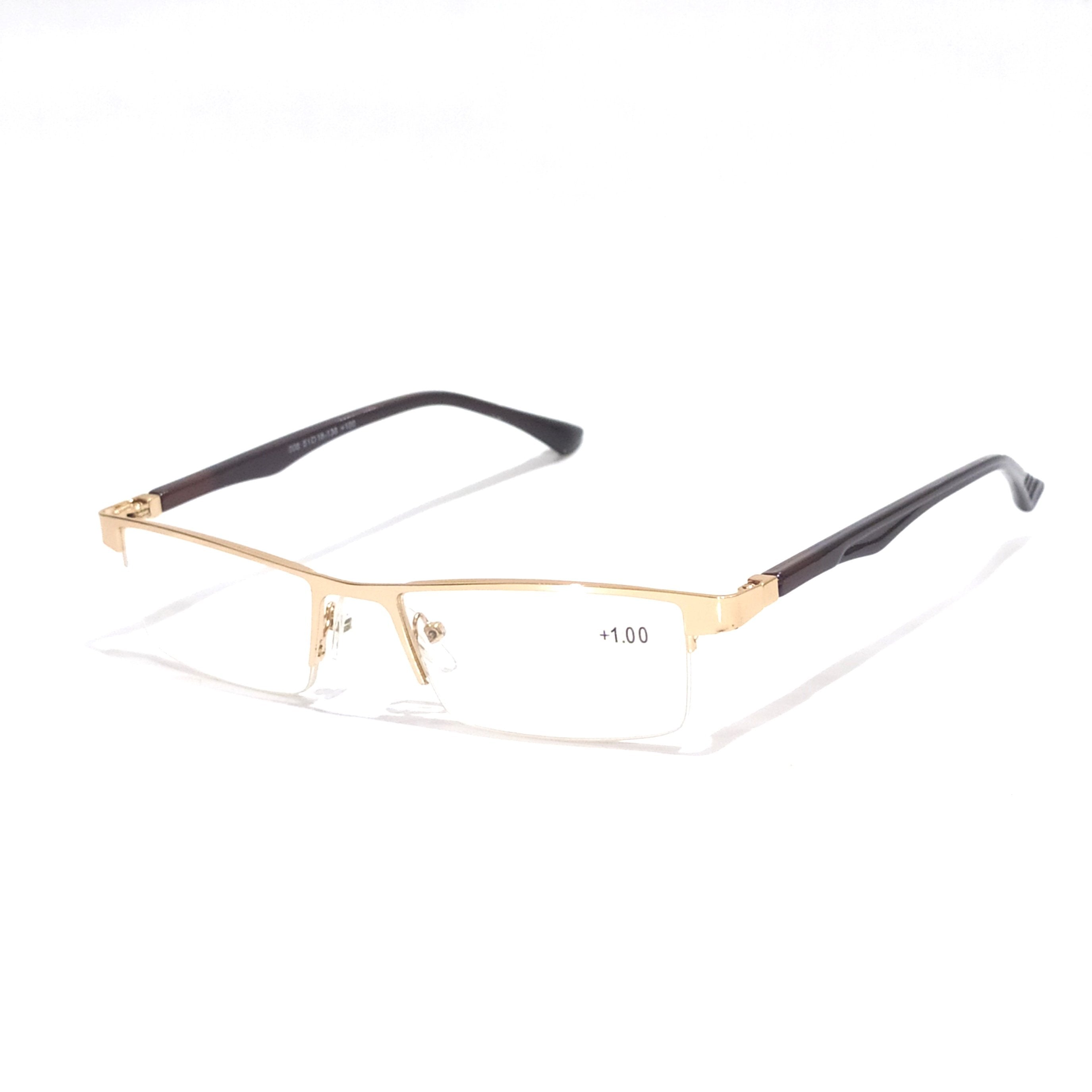 Plus 275 +2.75 Reading Power Supra Reading Glasses for Men & Women - Lightweight Comfort for Reading, Computer Work & Hobbies