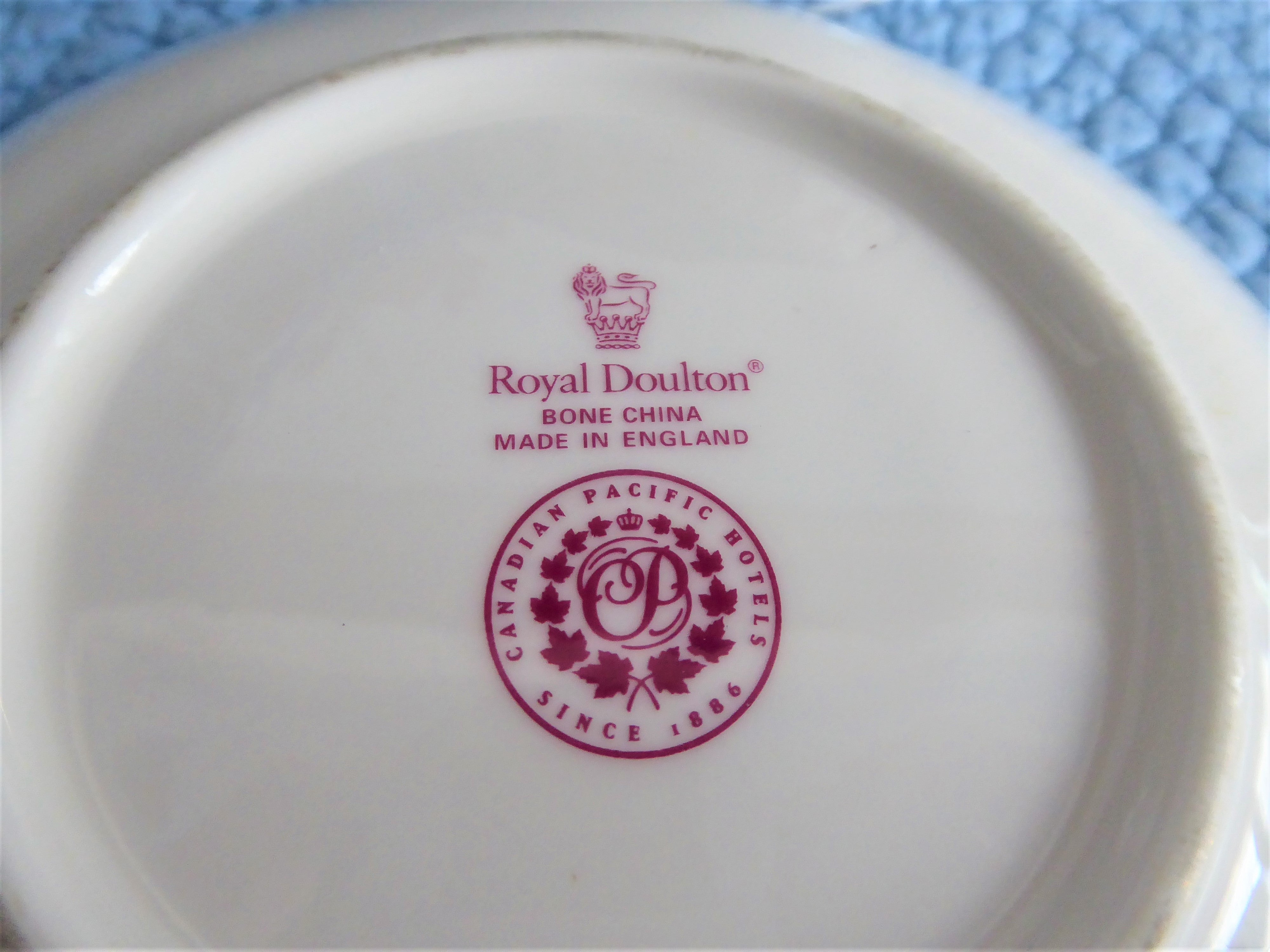 Vintage Fairmont Empress Teacup Trio Set - Royal Doulton Bone China (1970s) - British Royalty Collection - Perfect for Afternoon Tea, Bridal Showers & Victorian-Themed Parties