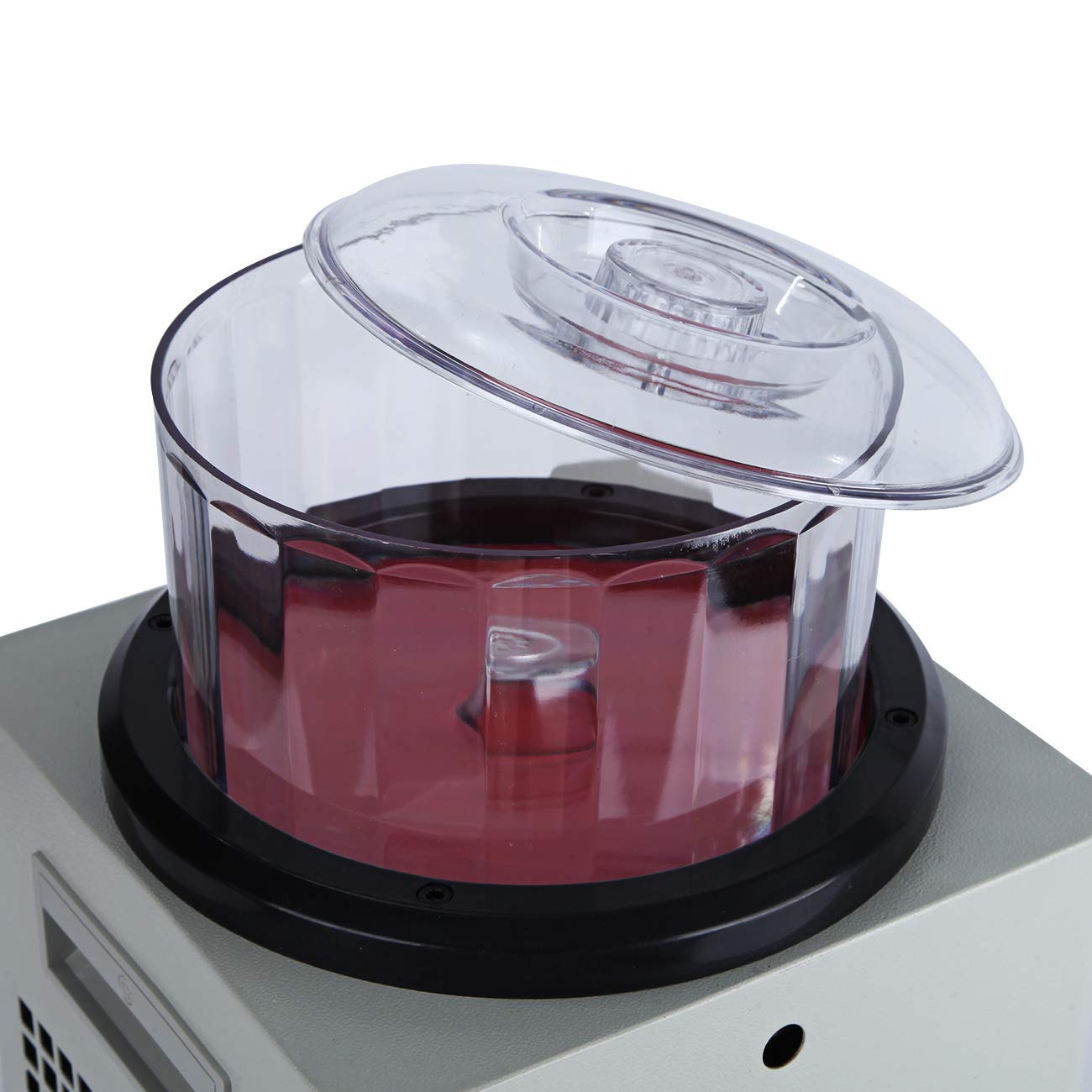 BEAMNOVA Magnetic Tumbler Jewelry Polisher Machine - 180mm Bowl with Lid, 2000 RPM, 1-60 Minute Timer, Unidirectional/Bidirectional Rotation - Perfect for Jewelry Making, Metal Polishing & DIY Crafts