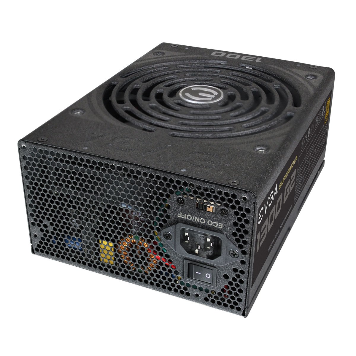 EVGA SuperNOVA 1300 G2 80+ Gold Certified 1300W Fully Modular Power Supply with 10 Year Warranty & Power On Self Tester - High Performance PSU for Gaming PCs, Workstations, and Crypto Mining Rigs