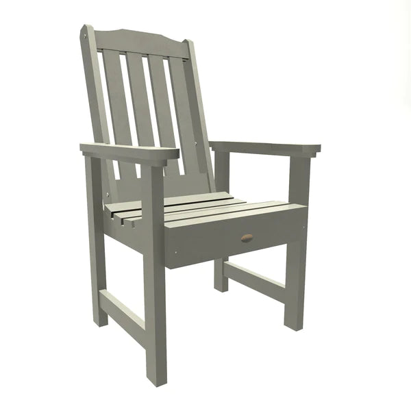 Eco-Friendly Recycled Plastic Outdoor Dining Armchair - Durable & Weather-Resistant Patio Chair for Garden, Deck, and Poolside Use