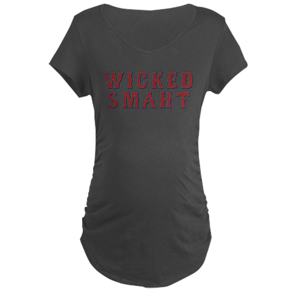 Wicked Smaht Funny Maternity T-Shirt - Soft Dark Cotton Pregnancy Tee for Expecting Moms | Perfect for Baby Showers, Gender Reveals & Pregnancy Announcements