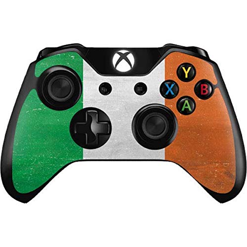 Skinit Ireland Flag Distressed Design Gaming Skin Decal for Xbox One Controller - Custom Protective Cover for Gaming Enthusiasts | Perfect for Game Nights & Collectors