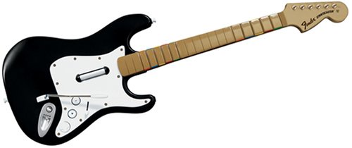 Renewed Wii Rock Band Wireless Guitar Controller - Compatible with Wii Rock Band Games | Perfect for Gaming Parties & Music Lovers