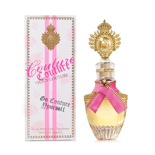 Juicy Couture Couture Eau de Parfum 100ml for Women - Floral Fruity Fragrance, Long-Lasting Luxury Perfume for Date Night & Special Occasions