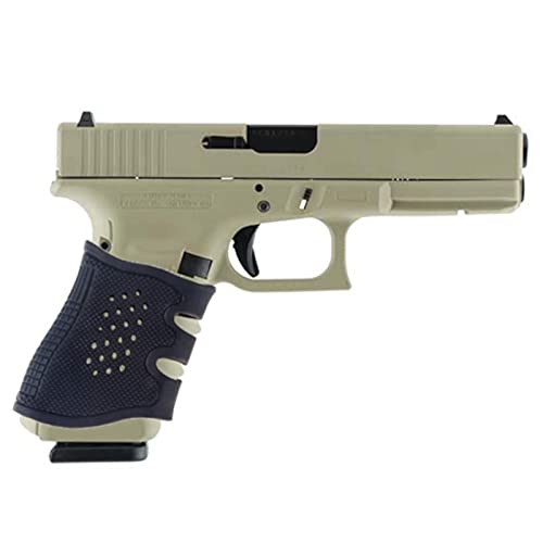 Calicob Grip Sleeve for Glock 17 19 21 22 23 25 31 32 34 35 37 38 41 | Enhanced Rubber Pistol Tactical Grip Sleeve with Grip Tape | Ideal for Shooting Range, Home Defense & Tactical Training