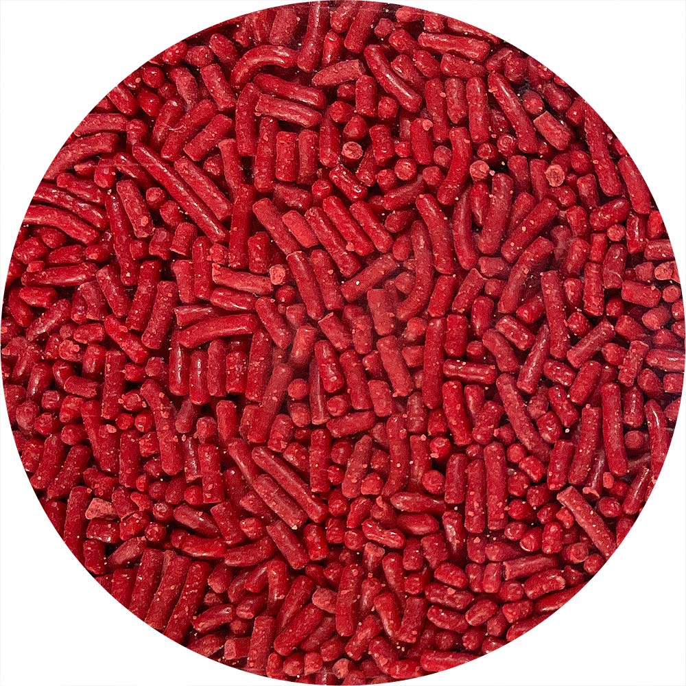 DecoPac Red Sprinkles - 26oz Tub | Premium Cake & Cupcake Decorations for Baking, Desserts & Party Treats
