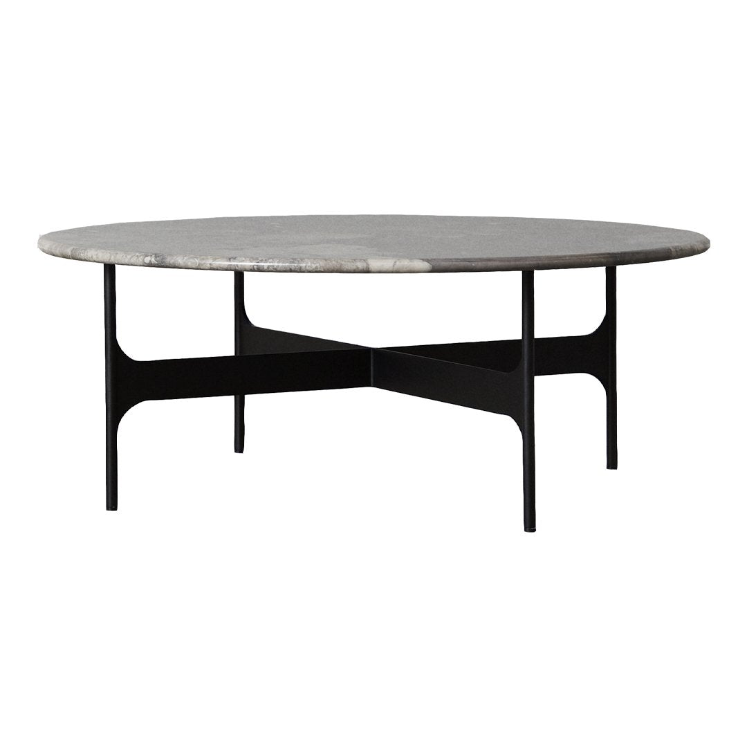 Floema Modern Round Coffee Table - 36 Inch Wooden Living Room Center Table for Small Spaces - Perfect for Apartments, Lounges & Home Decor