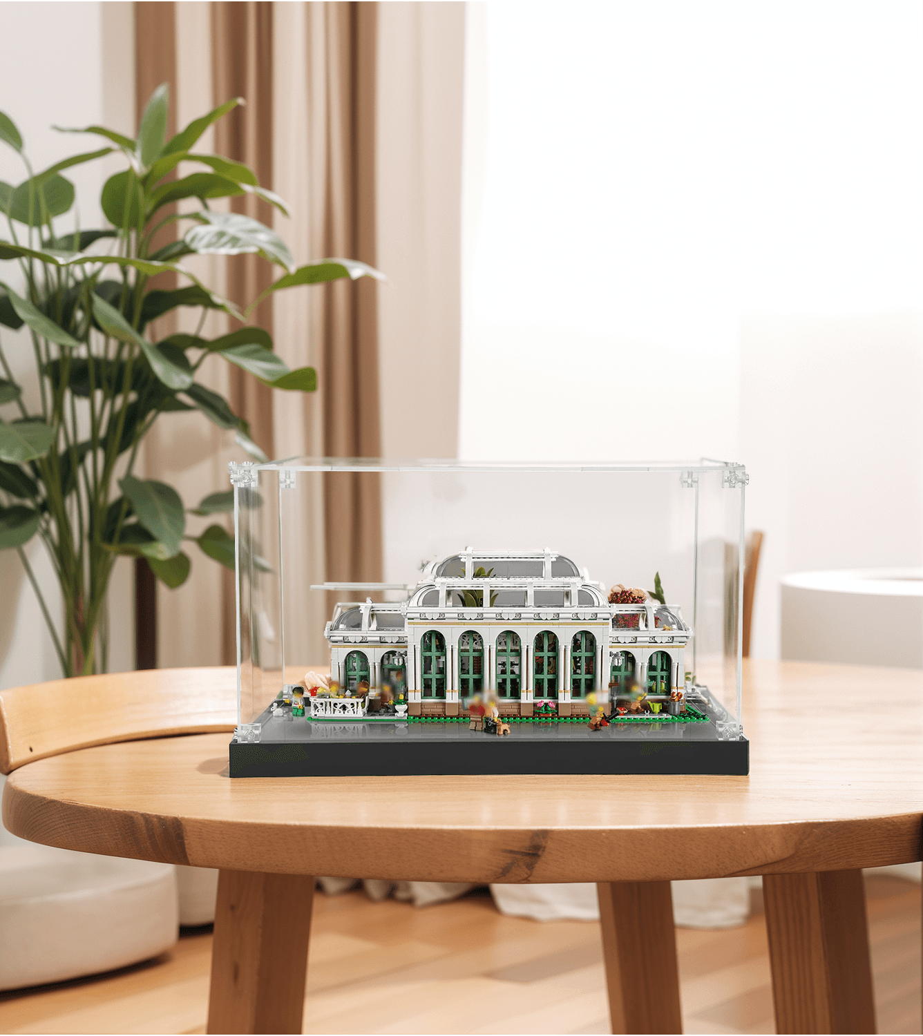 LEGO Ideas The Botanical Garden 21353 Display Case - Clear Acrylic Showcase for LEGO Flower Sets - Perfect for Home Decor, Office Display & Collector's Showcase