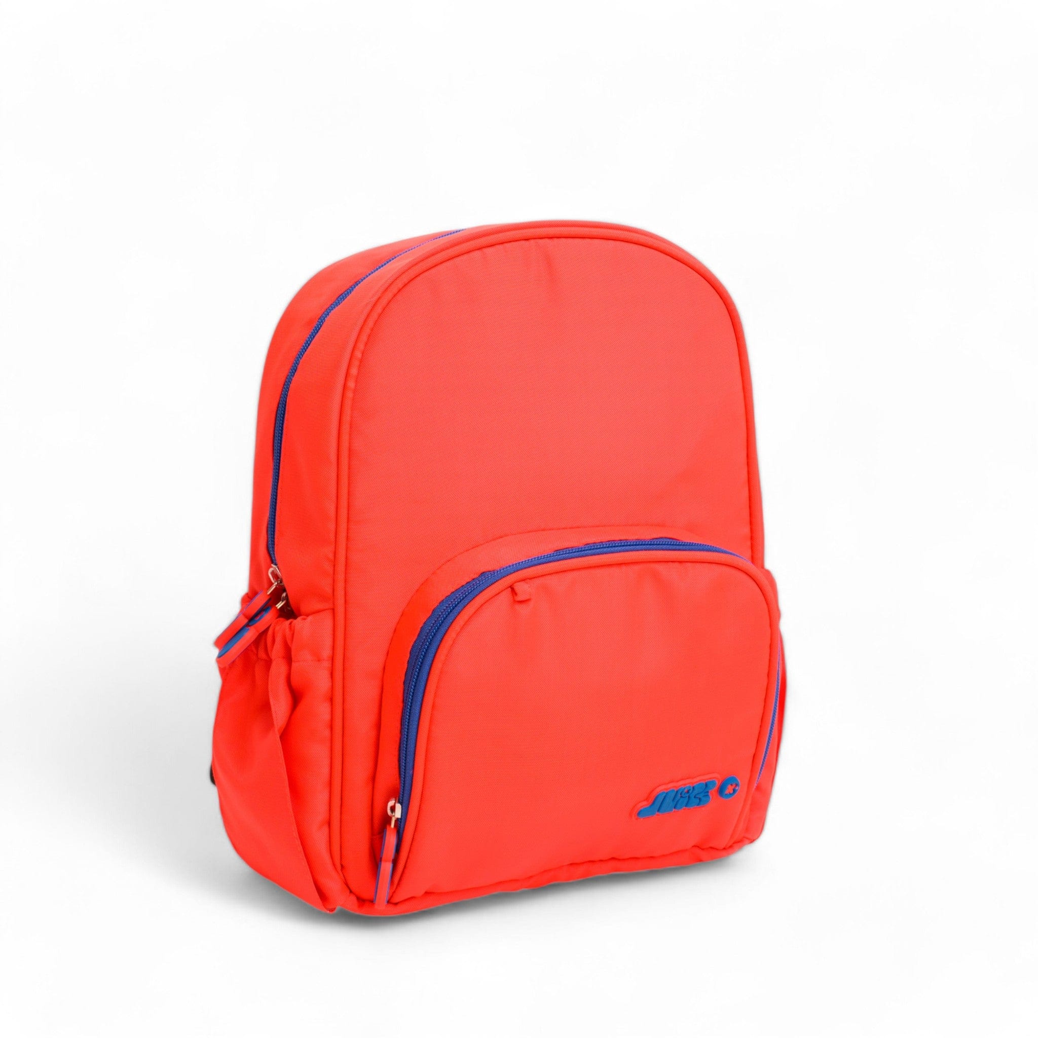 Moji Small Backpack - Lightweight & Durable Mini Backpack for Women & Teens, Fire Red - Perfect for School, Travel, Gym & Everyday Use