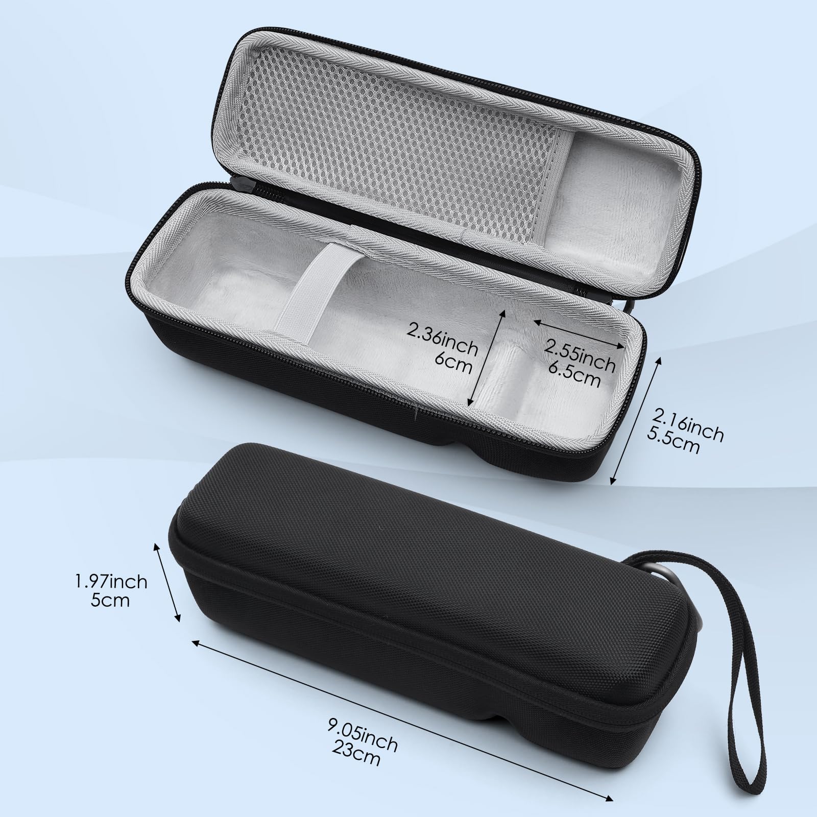 Durable Nylon Travel Case for Anker PowerCore 27650mAh/24000mAh Portable Charger - Protective Storage for External Battery & Wall Charger - Perfect for Camping, Travel & Daily Commute
