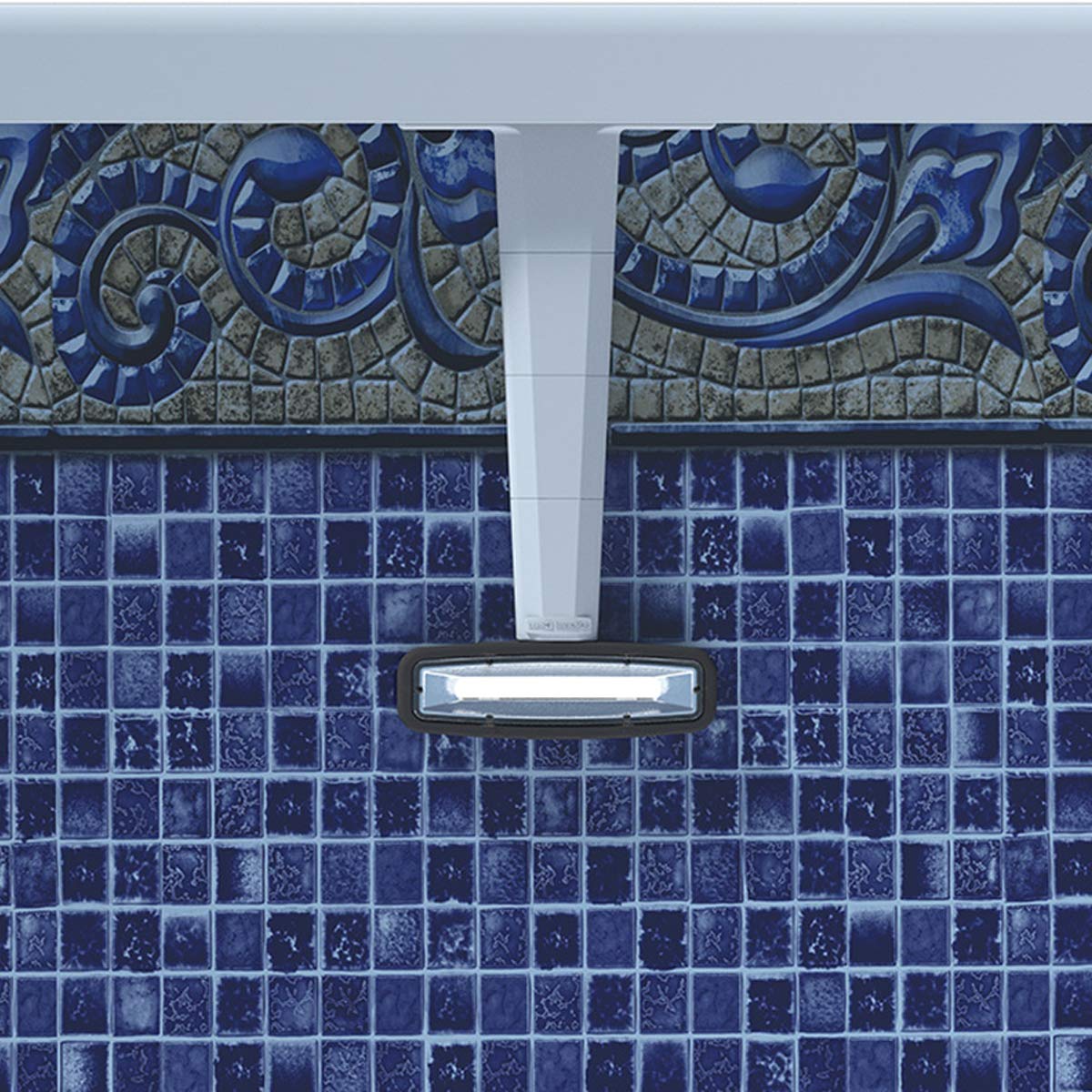 Innovalite LED Solar Powered Wall Mounted Light for Above Ground Swimming Pool - Waterproof Outdoor Lighting with Natural White LEDs | Eco-Friendly Solar Energy | Easy Installation for Patio, Garden & Backyard Decor