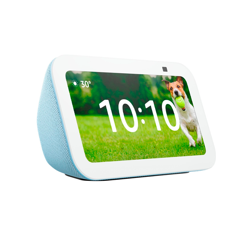Amazon Echo Show 5 (3rd Gen) Smart Display with Alexa - Blue - Stream Music, Watch Videos & Control Smart Home Devices - Perfect for Kitchen, Bedroom & Office
