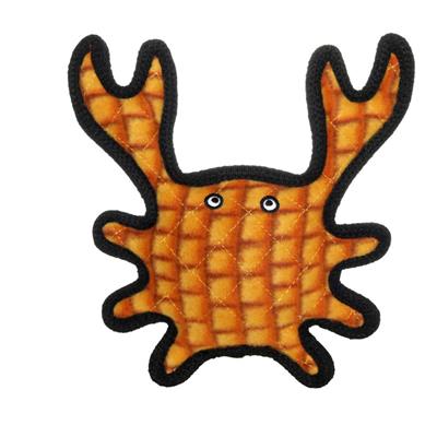 Tuffy's Ocean Durable Crab Dog Toy - Chew-Proof Interactive Pet Toy for Aggressive Chewers - Perfect for Beach, Pool & Outdoor Playtime