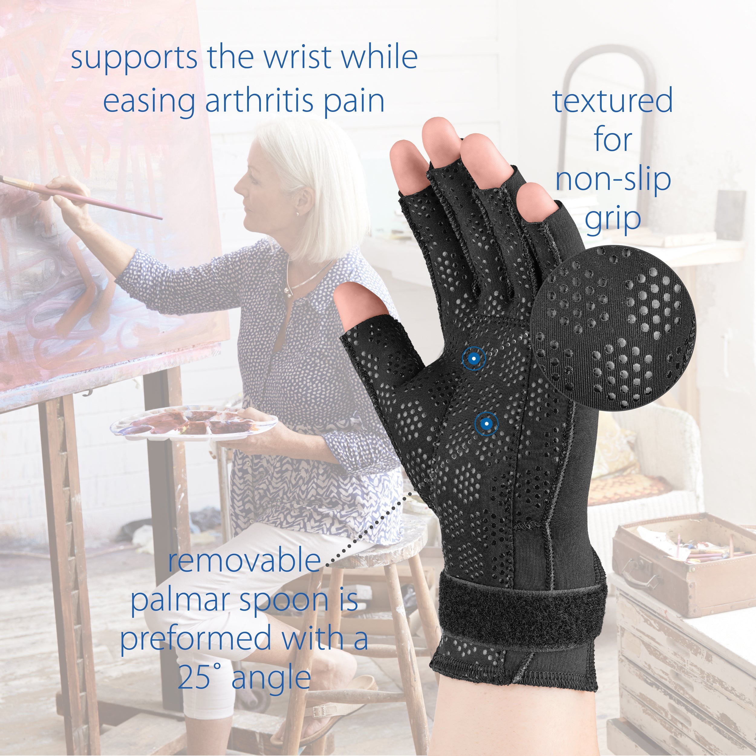 Swede O Thermal Carpal Tunnel Glove 2XLarge - Warm Wrist Support for Arthritis & Carpal Tunnel Relief - Perfect for Typing, Gaming & Winter Activities