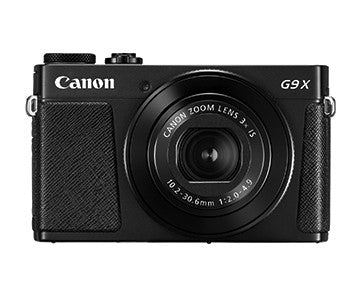 Canon PowerShot G9X Mark II Digital Camera 20.1MP 1-inch Sensor 3x Zoom 1080p Video WiFi NFC (Black) - Perfect for Travel Photography & Vlogging