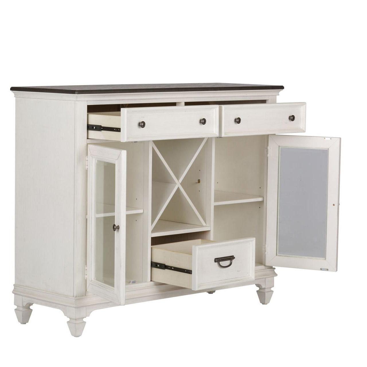 Allyson Park Buffet Server - Elegant Stainless Steel Buffet Serving Set for Catering, Parties & Home Dining | Perfect for Weddings, Banquets & Holiday Entertaining