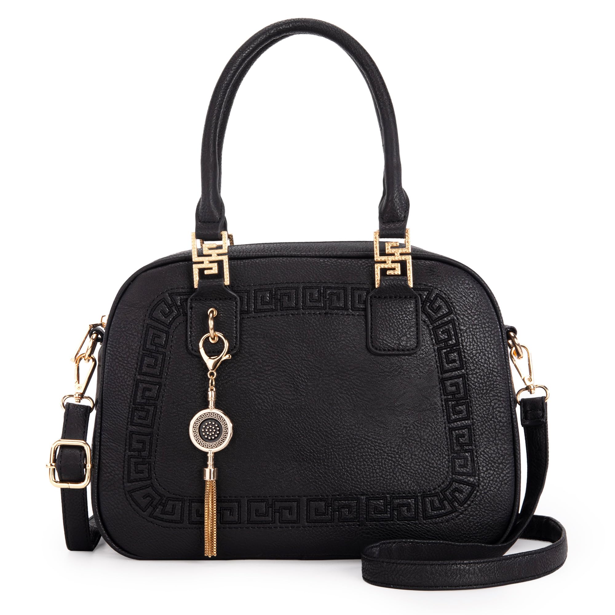 Montana West Small Top Handle Purse for Women - Stylish Crossbody Satchel Handbag & Barrel Bag - Perfect for Work, Travel, and Everyday Use