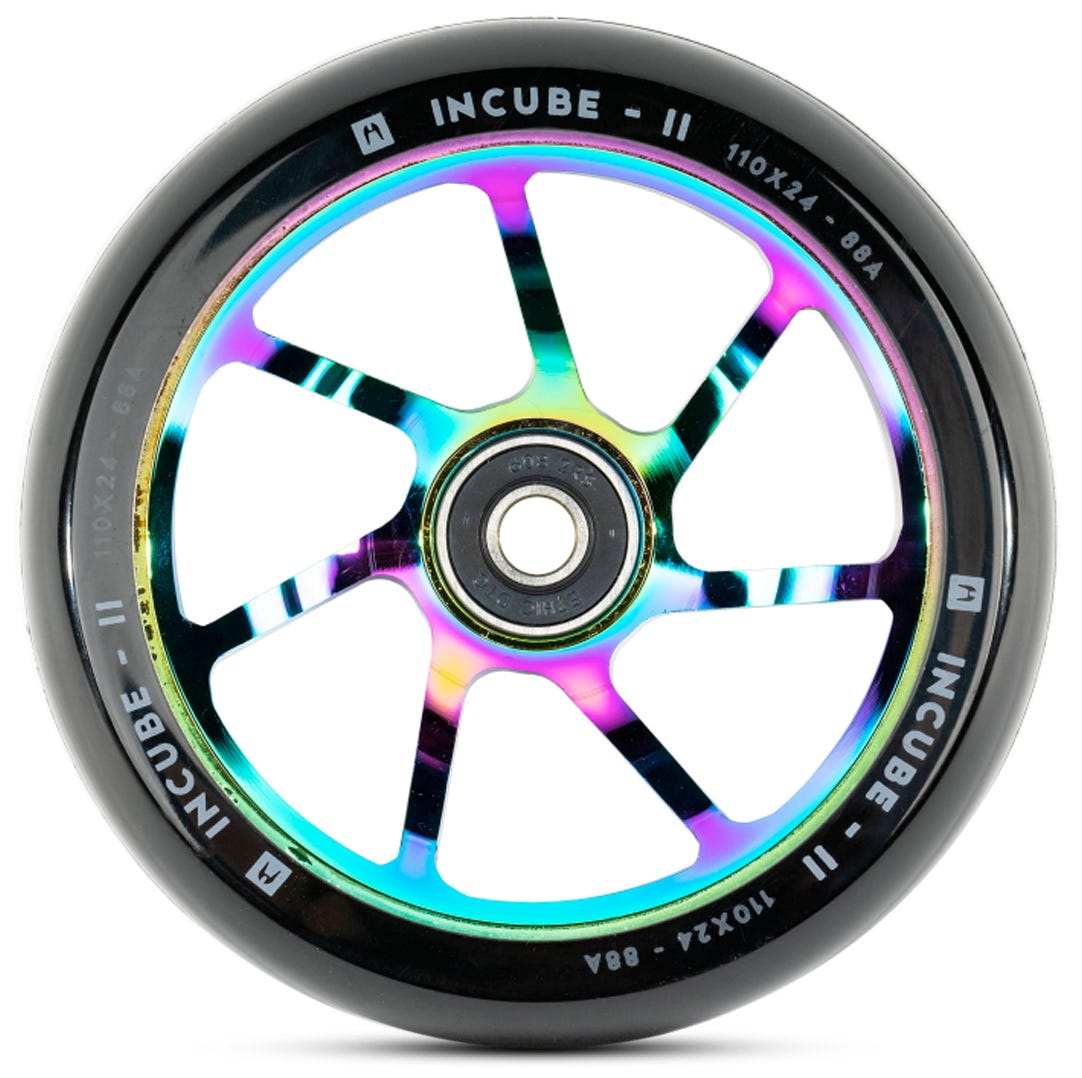 Ethic Incube V2 Skateboard Wheels 110mm - High Performance Longboard Wheels for Smooth Cruising & Downhill Riding