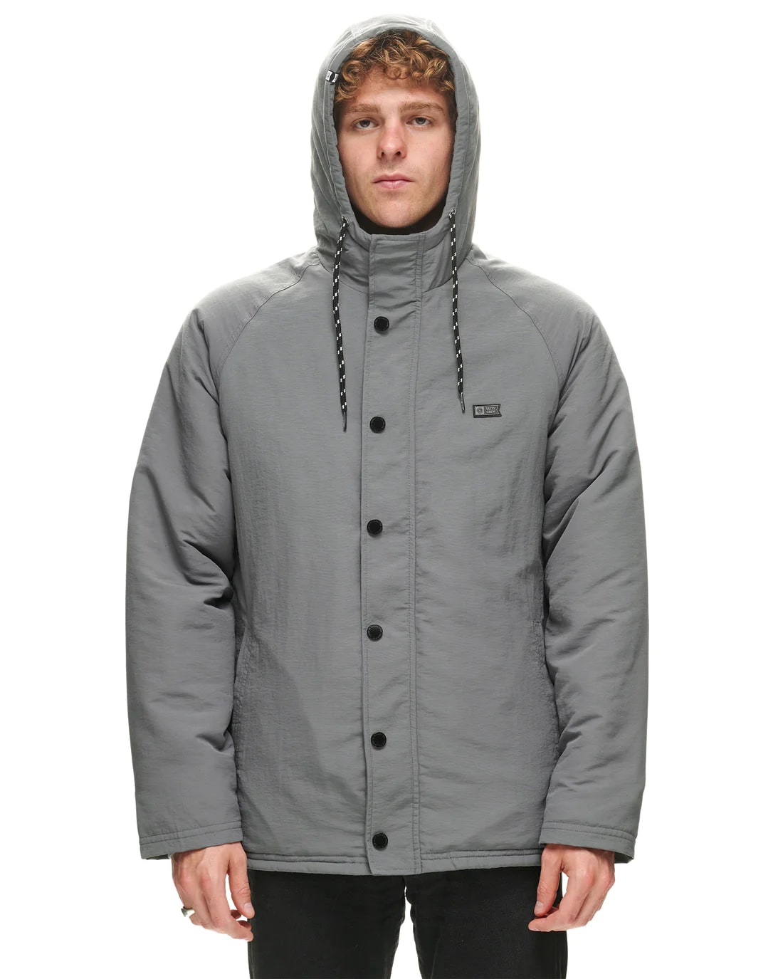 Salty Crew Long Shore Parka Jacket - Waterproof & Windproof Men's Outerwear for Fishing, Boating & Outdoor Adventures