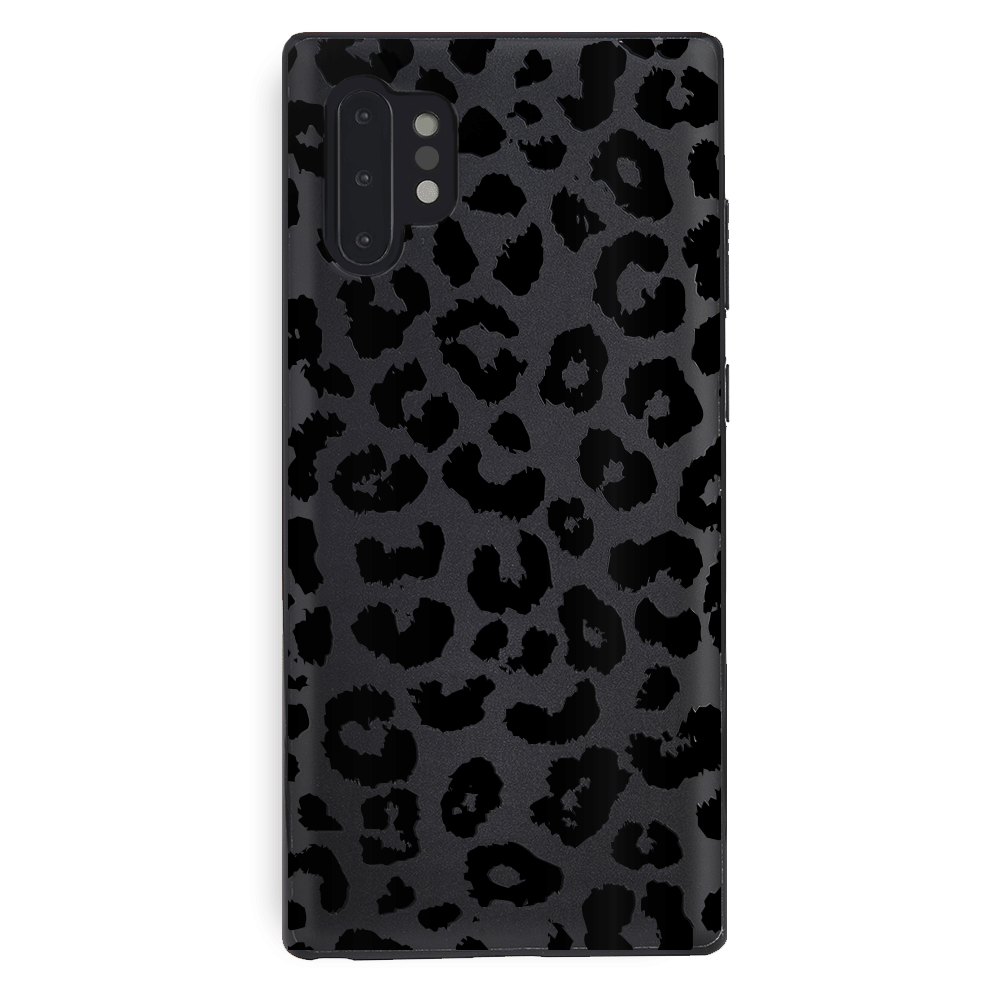 Samsung Galaxy Phone Case with Black Leopard Design - Stylish & Protective Cover for Everyday Use and Outdoor Adventures