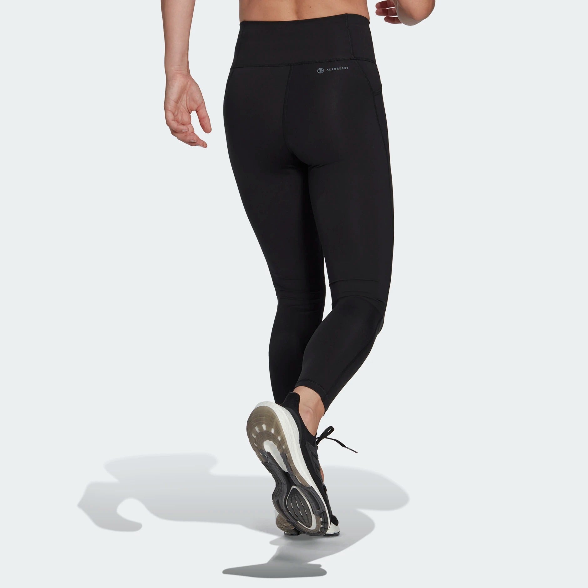 adidas Running Essentials 7/8 Women's Leggings - High Waist Yoga Pants for Workout, Gym & Everyday Wear - Moisture Wicking Stretch Athletic Tights for Running, Training & Lounge