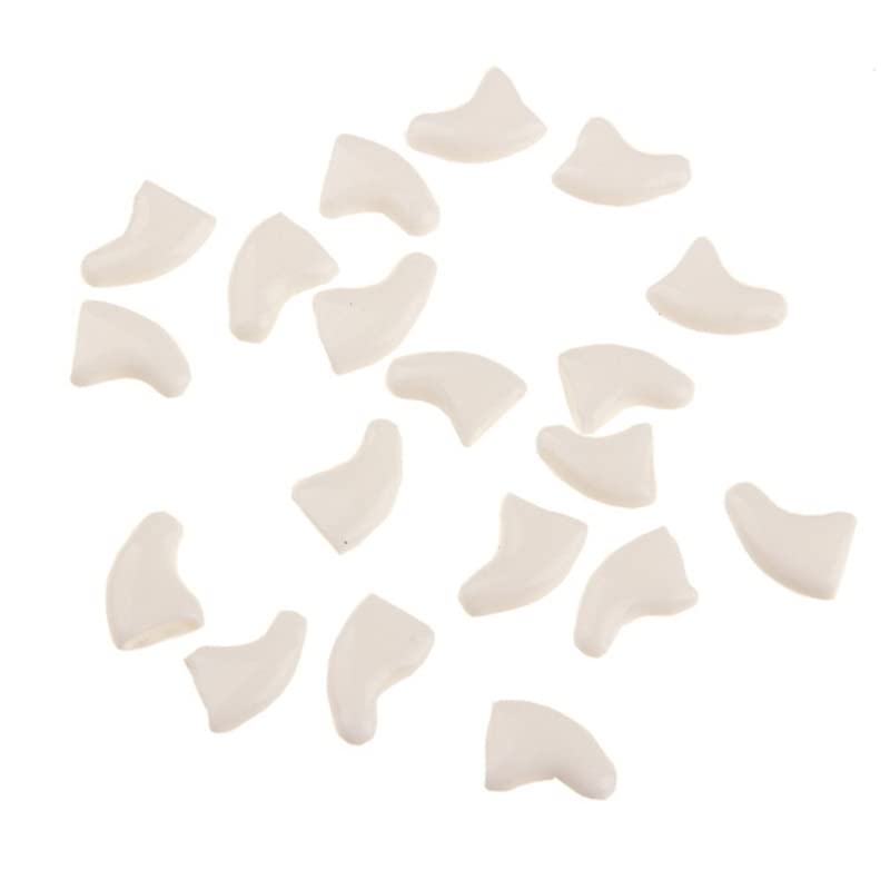 20PCS Soft Cat Nail Caps - Colorful Anti-Scratch Claw Covers for Small & Medium Cats | Pet Grooming Accessories for Indoor Cats | Perfect for Furniture Protection & Stress-Free Playtime