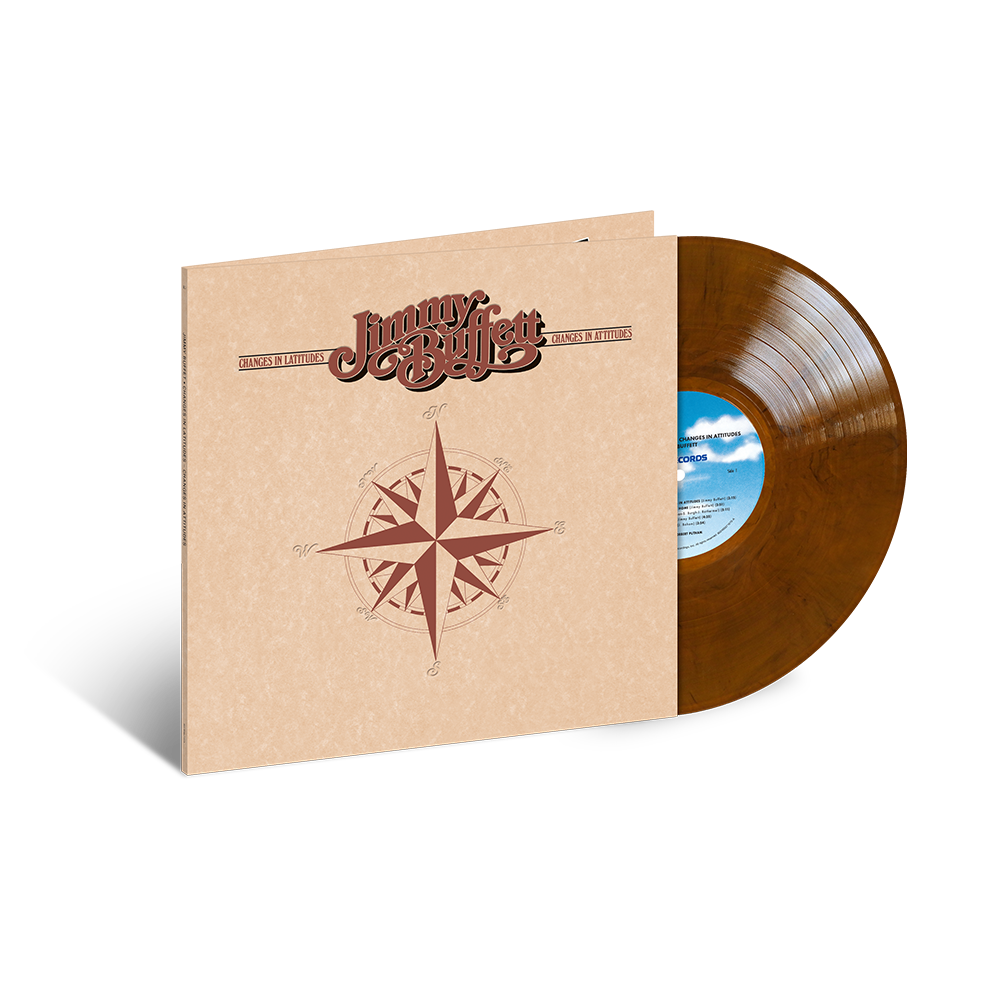 Changes in Latitudes, Changes in Attitudes Limited Edition Tiger Eye Brown Vinyl Record - Perfect for Music Collectors & Beach-Themed Home Decor