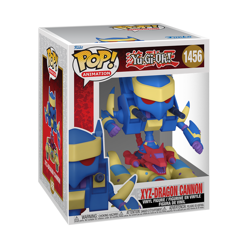 XYZ Dragon Cannon Funko Pop Deluxe Yu-Gi-Oh! #1456 with Protector Case - Perfect for Collectors, Gaming Rooms & Anime Decor