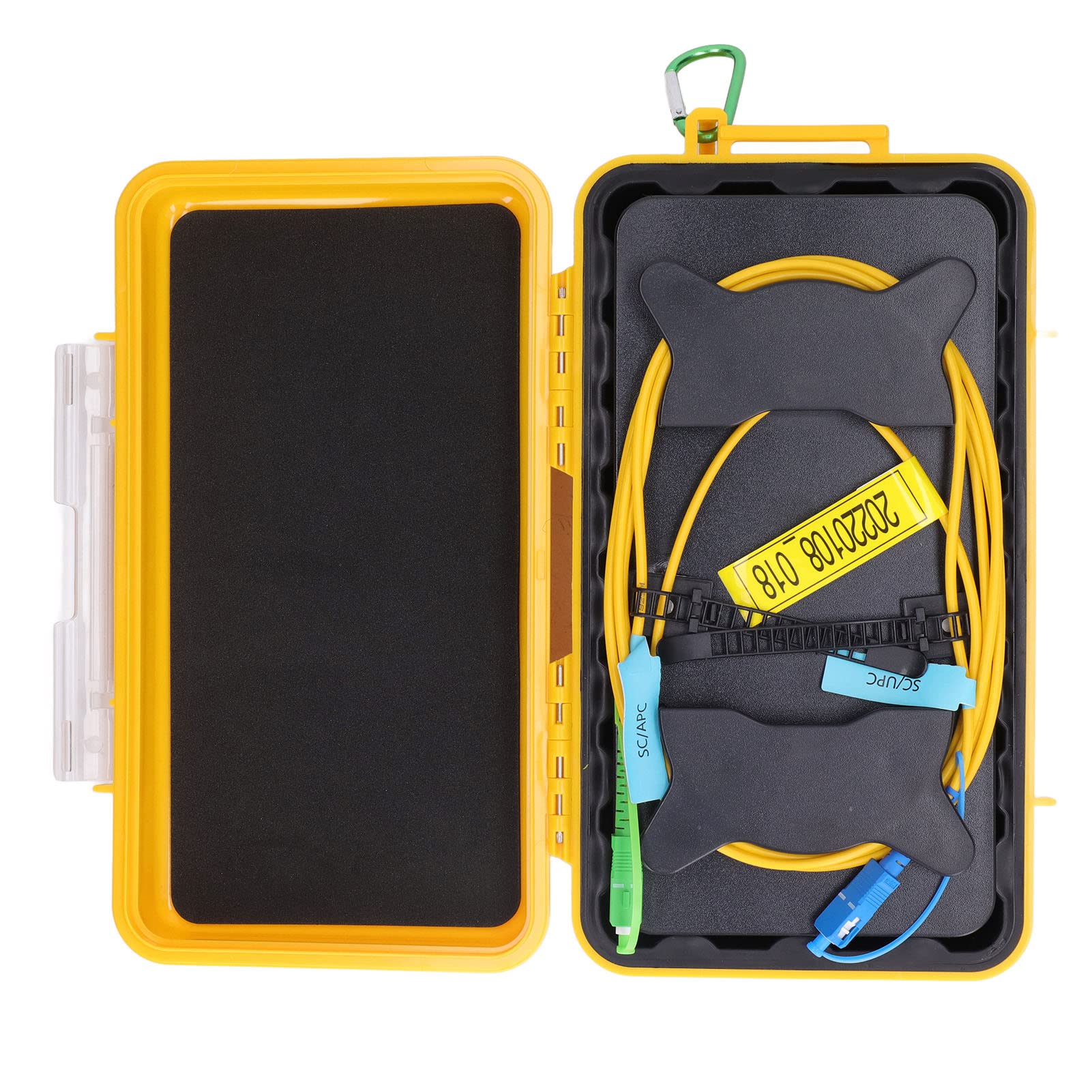 Professional OTDR Cable Tester Kit - Low Loss Fiber Optic Testing Tool Set with 500M Length, Portable & Waterproof for Telecom Field Work | Network Installation & Maintenance Equipment