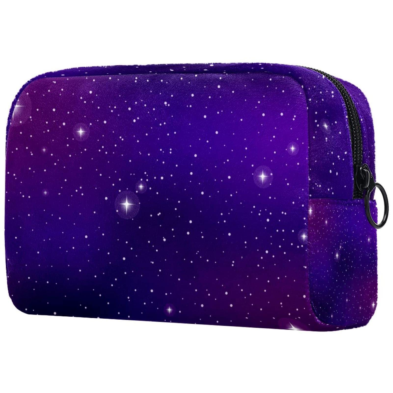 Galactic Galaxy Cosmetic Bag for Women - Large Space-Themed Travel Toiletry Organizer | Perfect for Makeup Storage, Travel Essentials & Gift Ideas