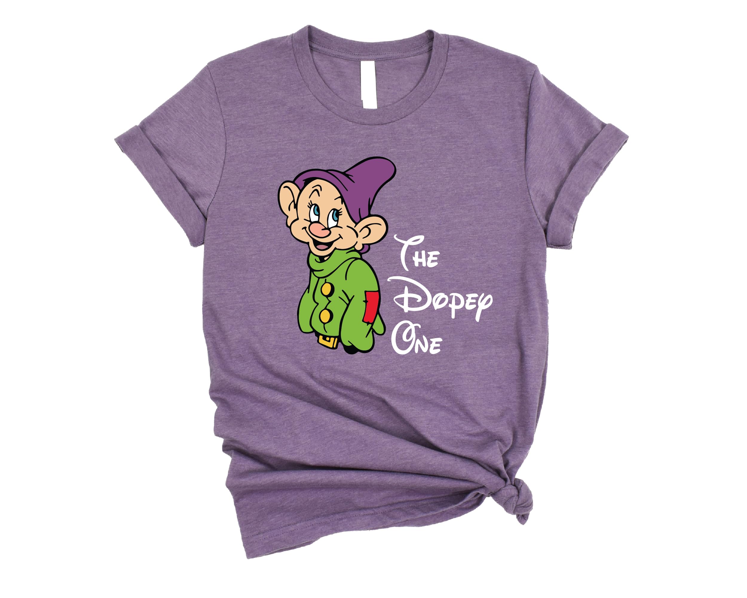 Custom Snow White & Seven Dwarfs T-Shirts - Personalized Cartoon Character Tees for Kids & Adults - Disney-Inspired Family Matching Outfits for Theme Parks & Cosplay