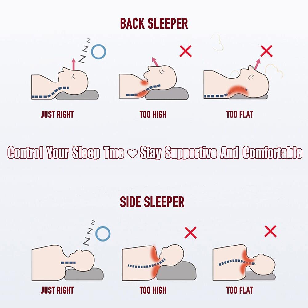 Premium Adjustable Layer Goose Feather Pillow Set of 2 - Queen Size with 100% Cotton Zipper Cover for Neck Pain Relief & Side Sleepers - Perfect for Back, Stomach & Side Sleeping Positions