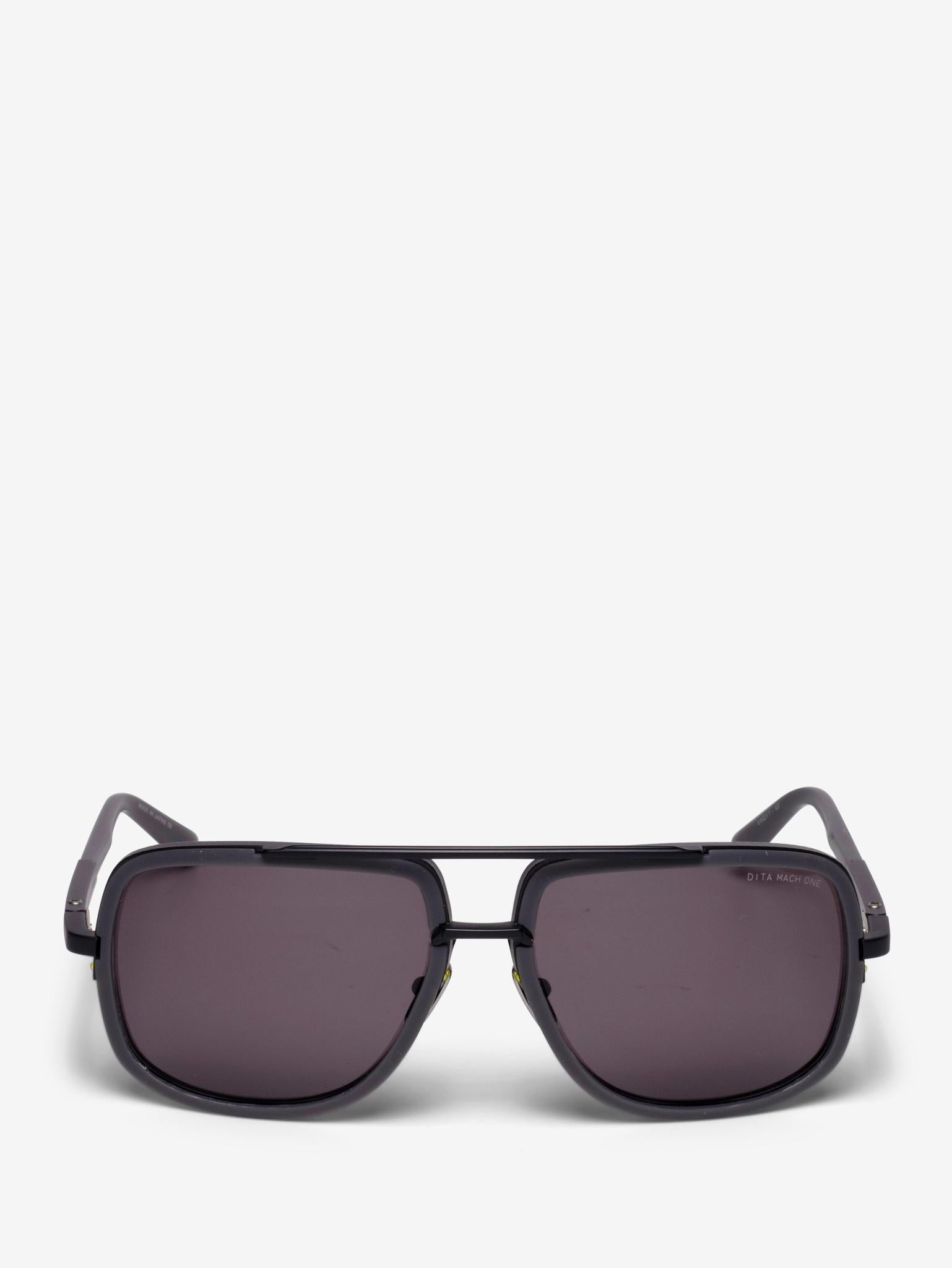 DITA MACH ONE DRX2030V Gray Black 59mm Sunglasses - Premium Polarized Lenses for Driving, Golf & Outdoor Sports